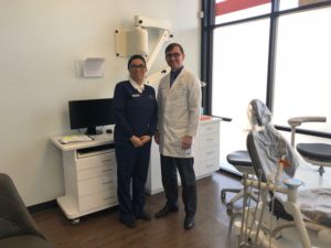 Dr Spurling and assistant Phoenix sedation dentist